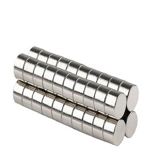 Nam châm đất hiếm 8x3mm , loại nam châm trắng đất hiếm lực từ mạnh