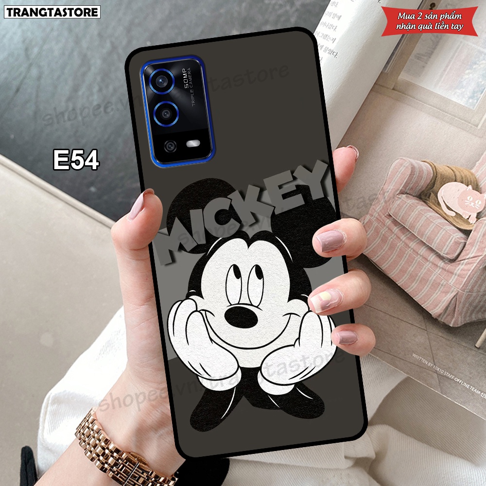 Ốp lưng Oppo A55 in hình dễ thương