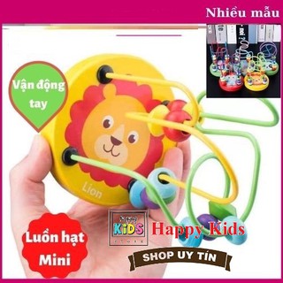 Đồ chơi xâu luồn hạt gỗ
