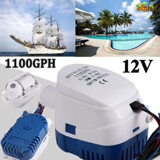 Máy bơm nước 12v tự động 12v có công tắc cho thuyền tự động