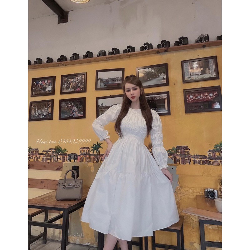 Đầm Maxi Nhún Siêu Sang