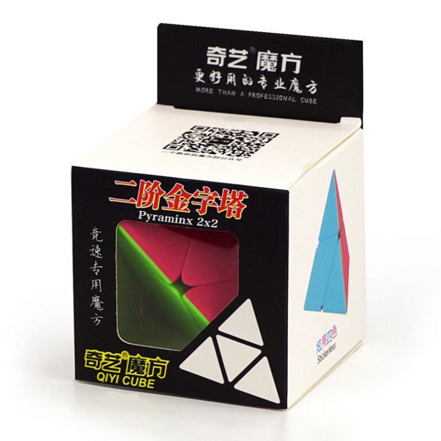 [Gan Style] Biến Thể Rubik Tam Giác QiYi Pyraminx 2x2 Pyramid Cube