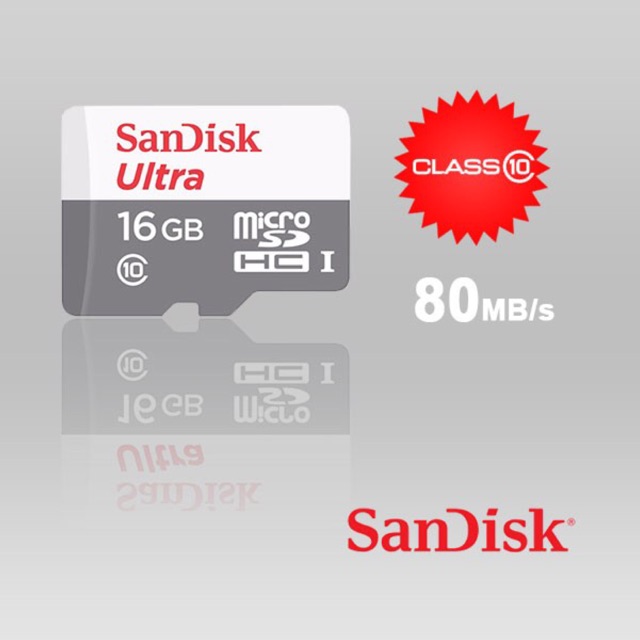 Thẻ Nhớ MicroSD 16GB C10 - 80MB/s | BigBuy360 - bigbuy360.vn