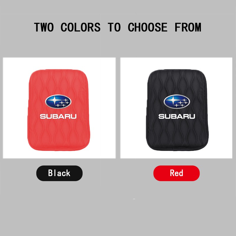 Đệm da lót hộp tỳ tay xe hơi chống nước cho subaru xv forester brz wrx sti levorg outback