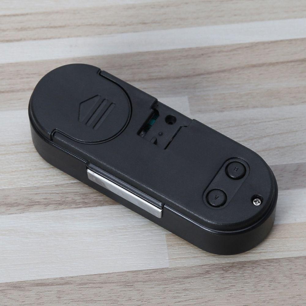 Đồng Hồ Điện Tử Mini Có Đèn Nền LCD Dùng Để Trang Trí Nội Thất Xe Hơi VANES1