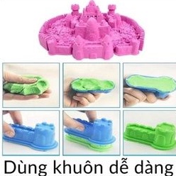 Bộ cát sinh học size phao lớn ( 60X45CM ) đầy đủ món kèm cát động lực.