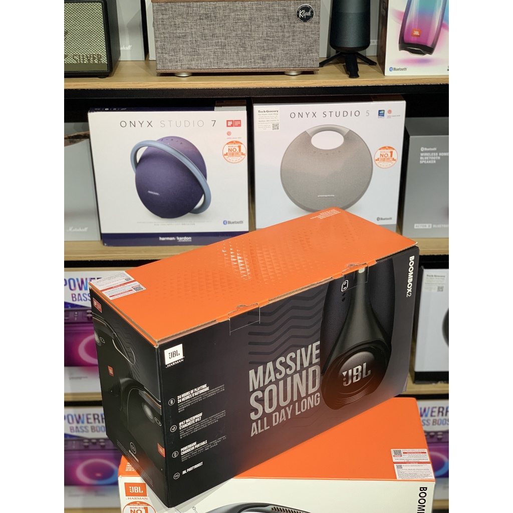 Loa Bluetooth JBL Boombox 2 - Hàng chính hãng - Bảo hành 12 tháng