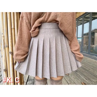 Chân váy len xếp ly QC Neww hot hit