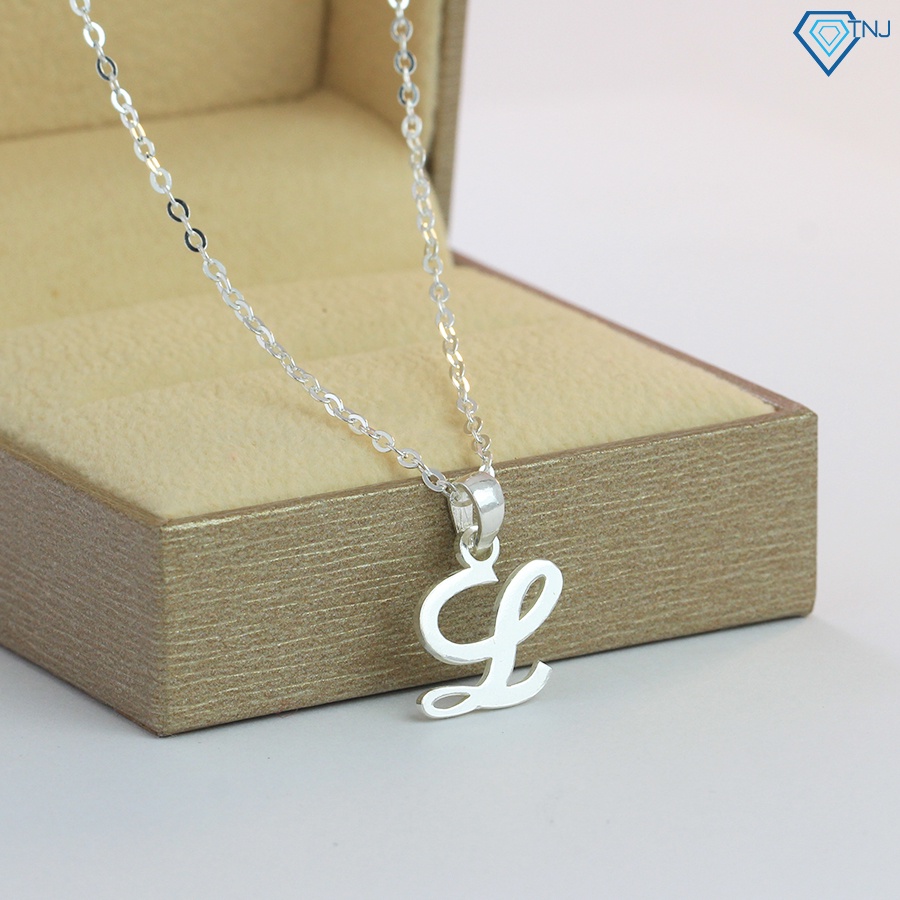 Vòng cổ chữ L cho nữ đẹp giá rẻ DCN0603L Trang Sức TNJ