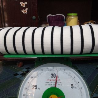 Vải cotton và thu gân