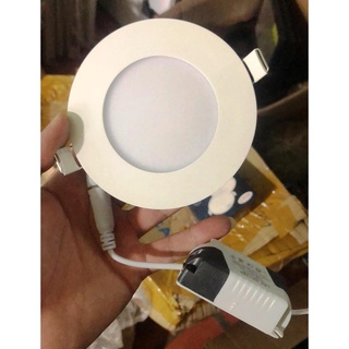 Đèn Led âm trần 4w mỏng ánh sáng vàng, lỗ khoét 90mm