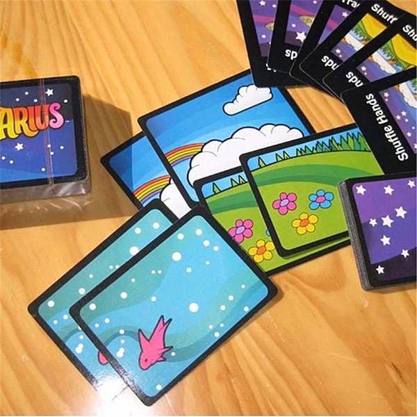 Bộ trò chơi Boardgame AQUARIUS năm yếu tố thần kỳ về 5 nguyên tố vũ trụ