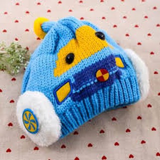 Set Khăn Mũ Rô Bốt Cho Bé