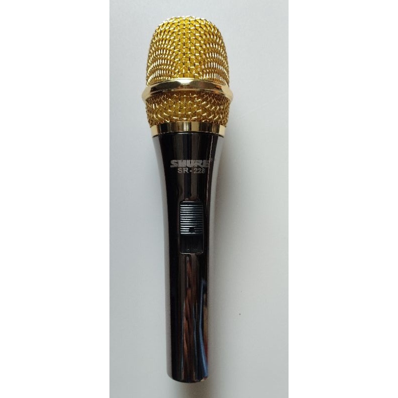 MICRO Có Dây SHURE SR-228 Hàng Công ty hát nhẹ tiếng trong
