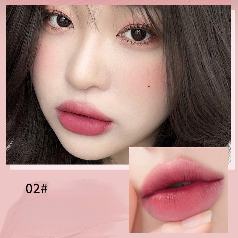 [Hàng mới về] Son môi HANRU chống nước vỏ họa tiết gấu đáng yêu xinh xắn