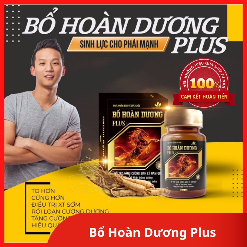 Bổ hoàn dương giúp bổ thận tráng dương tăng cường sinh lý cho nam giới