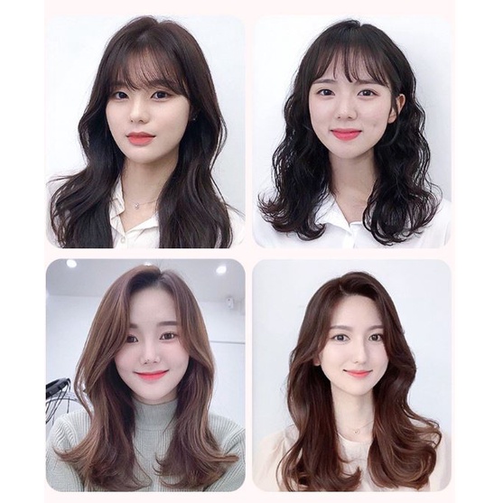 Set 2 Lô Kẹp Phồng Chân Tóc Có Kẹp Giữ Cố Định Tóc Mái Siêu Xinh