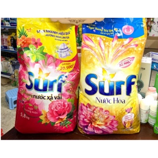 Bột giặt surf 5,8kg/5,5kg mới