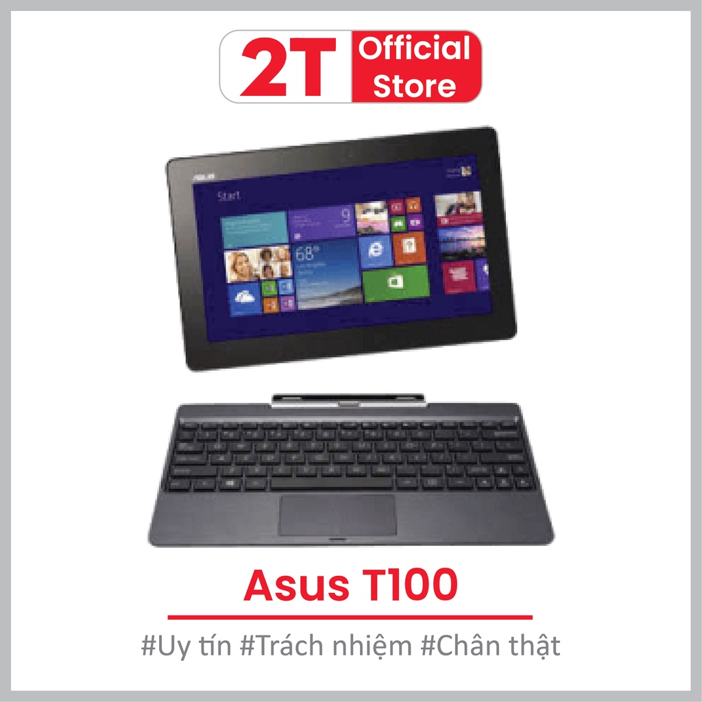 Laptop 2in1 Asus T100, nhỏ gọn chuyên văn phòng