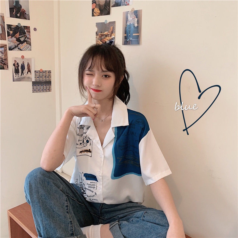 Áo Sơ Mi Ngắn Tay Thiết Kế Mới Thời Trang Mùa Hè Dành Cho Nữ