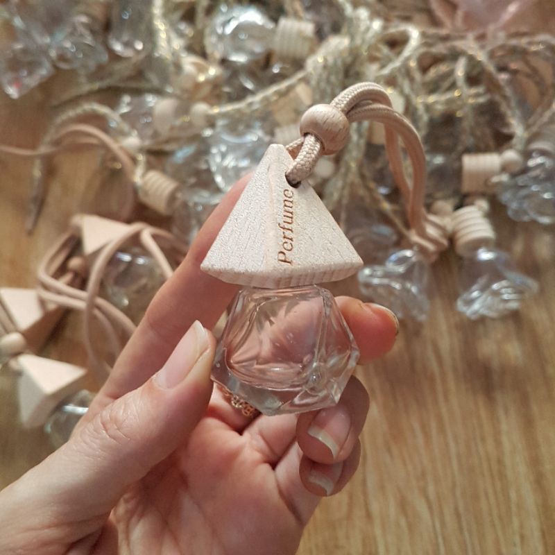 Chai treo xe hơi - Vỏ chai chiết tinh dầu treo xe 10ml