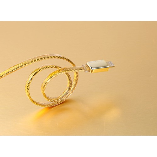 Dây cáp sạc Remax Gold IPHONE/ANDROID sạc siêu nhanh, siêu bền