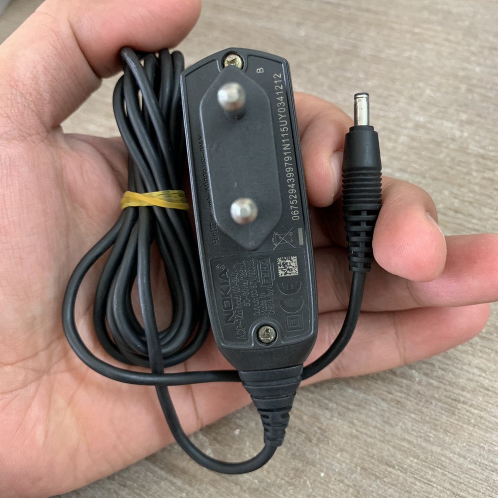 Sale mùa nóng - 2021 Củ sạc Nokia đầu to zin chính hãng siêu hiếm. Phụ kiện điện thoại cổ. hot