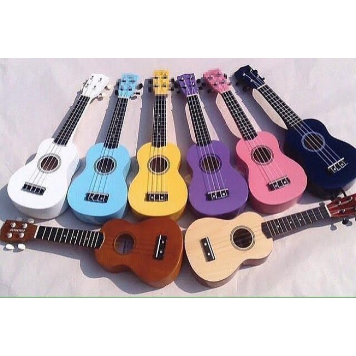 Đàn Ukulele SOPRANO 21&quot; Màu Hemei - HÀNG CÓ SẴN