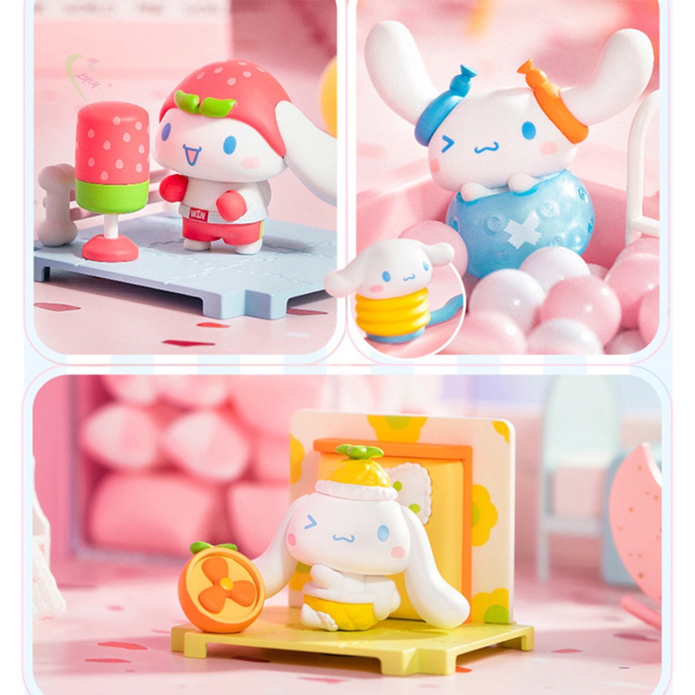 Mô Hình Đồ Chơi Nhân Vật Cinnamoroll Hoạt Hình Bằng Nhựa 30-40mm