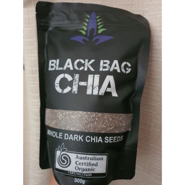 Hạt chia Úc Black Bag Chia (500g) -date 2022