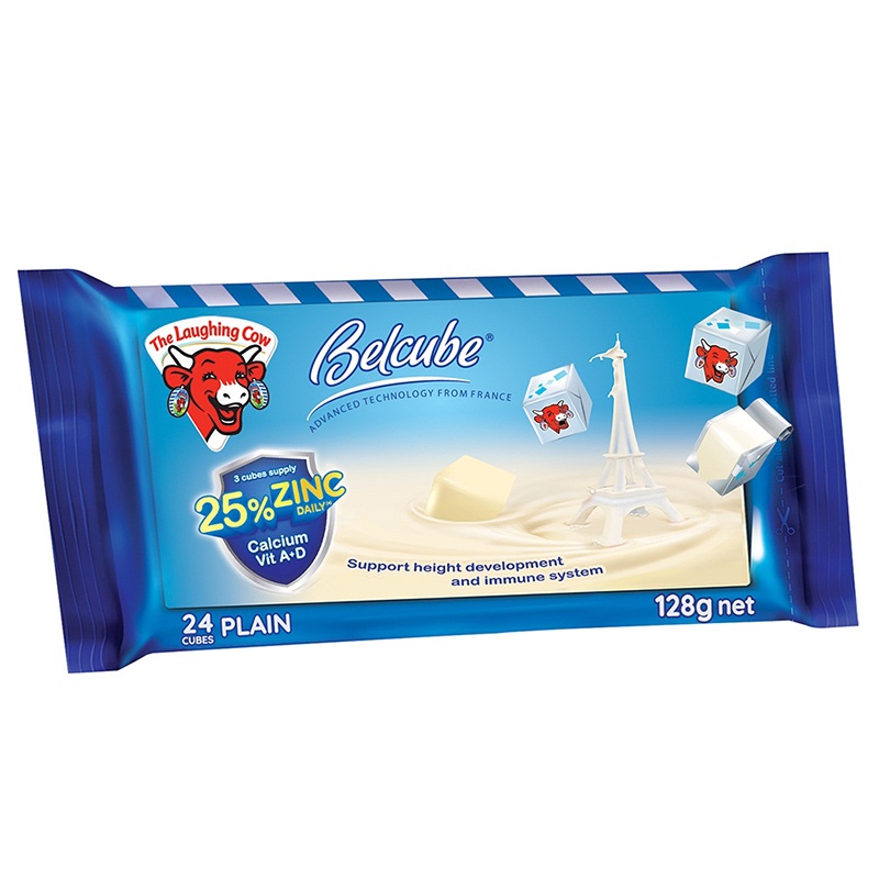 Phô Mai Vuông Belcube Vị Sữa