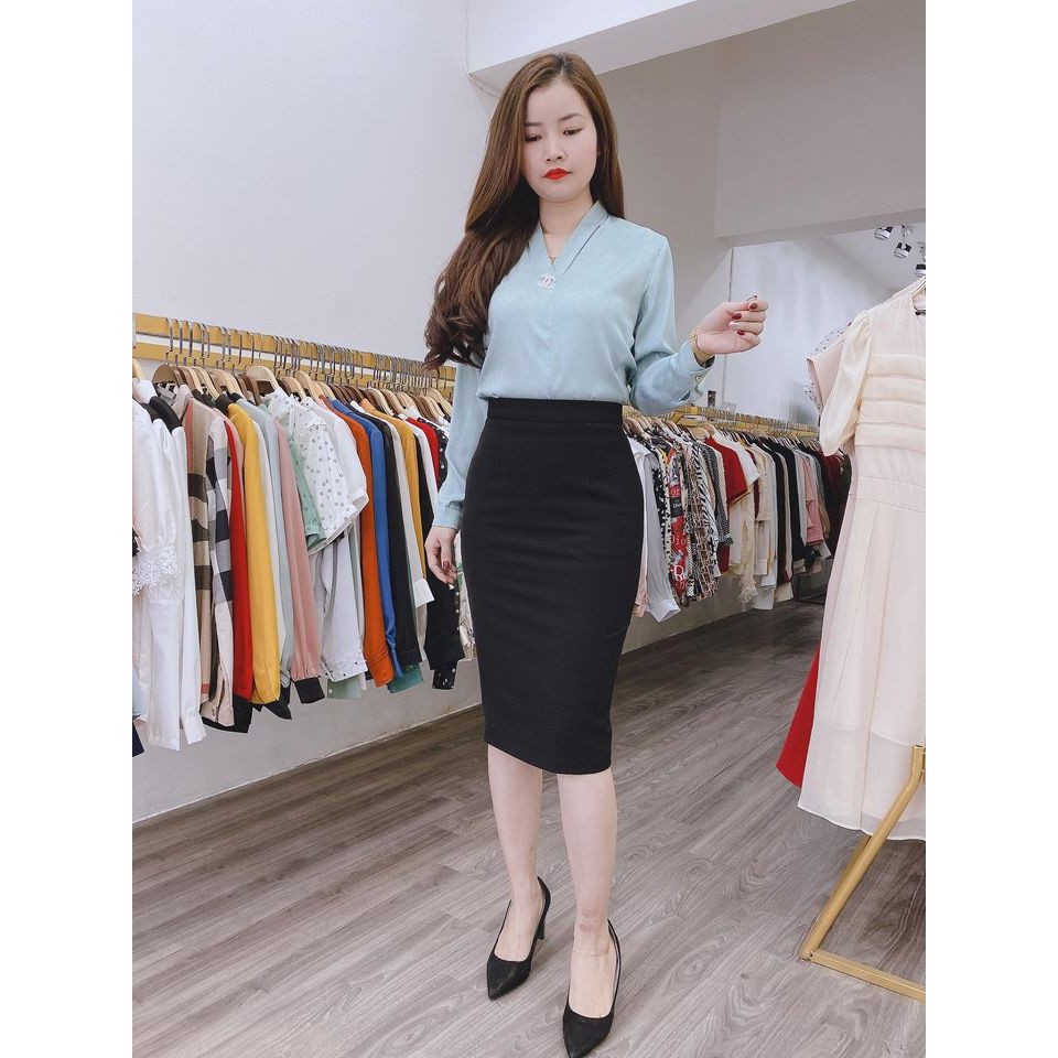 Chân Váy Công Sở - LELY-CV300D- Chân Váy Bút Chì Túi Đẹp, Nữ Tính, Thanh Lịch | BigBuy360 - bigbuy360.vn