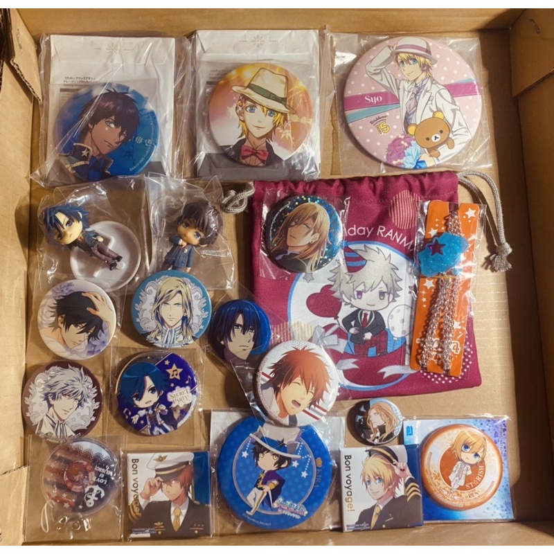 Khăn, huy hiệu, móc, standee Uta prince sama