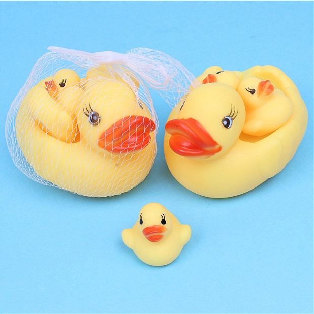 Vịt chút chít thả bồn tắm đồ chơi cho bé