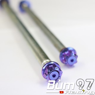 Cốt 2 đầu kèm ốc GR5 lắp xe máy