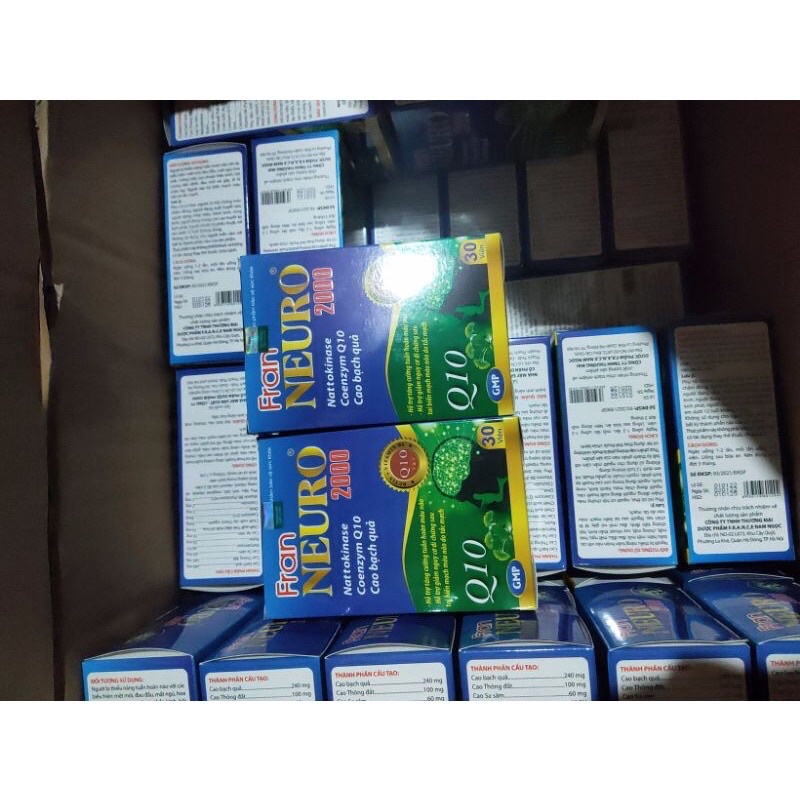 Fran neuro 2000 hỗ trợ hoạt huyết, tăng cường tuần hoàn máu não