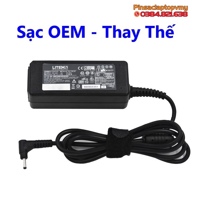 Sạc Adapter Acer 19V-2.37A 2.15A 45W Chromebook 11 CB3-111 CB3-131 CB3-132 CB3-131-C3SZ CB3-131-C3KD CB3-111-C670 CB3