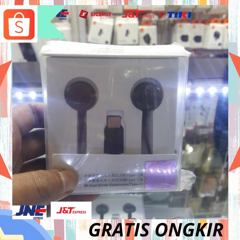 Tai Nghe Xiaomi Dual Driver Handsfree 100% Bass Stereo - Màu Trắng