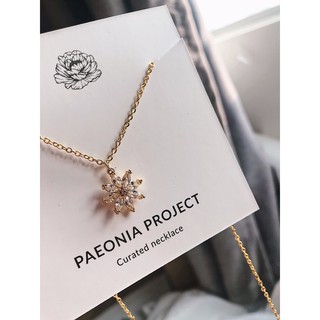 Dây chuyền mặt hoa đá