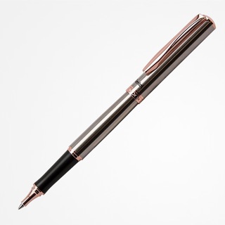 Bút Ký Mực Gel Pentel K600PG-CE - Vỏ Bạc Mạ Vàng (0.7mm - Kèm Hộp)
