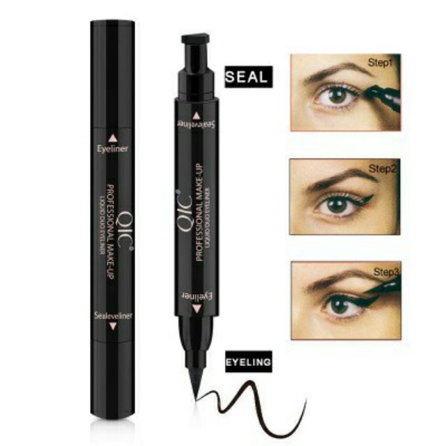 Kẻ mắt nước 2 đầu QIC eyeliner chống trôi chống lem | BigBuy360 - bigbuy360.vn