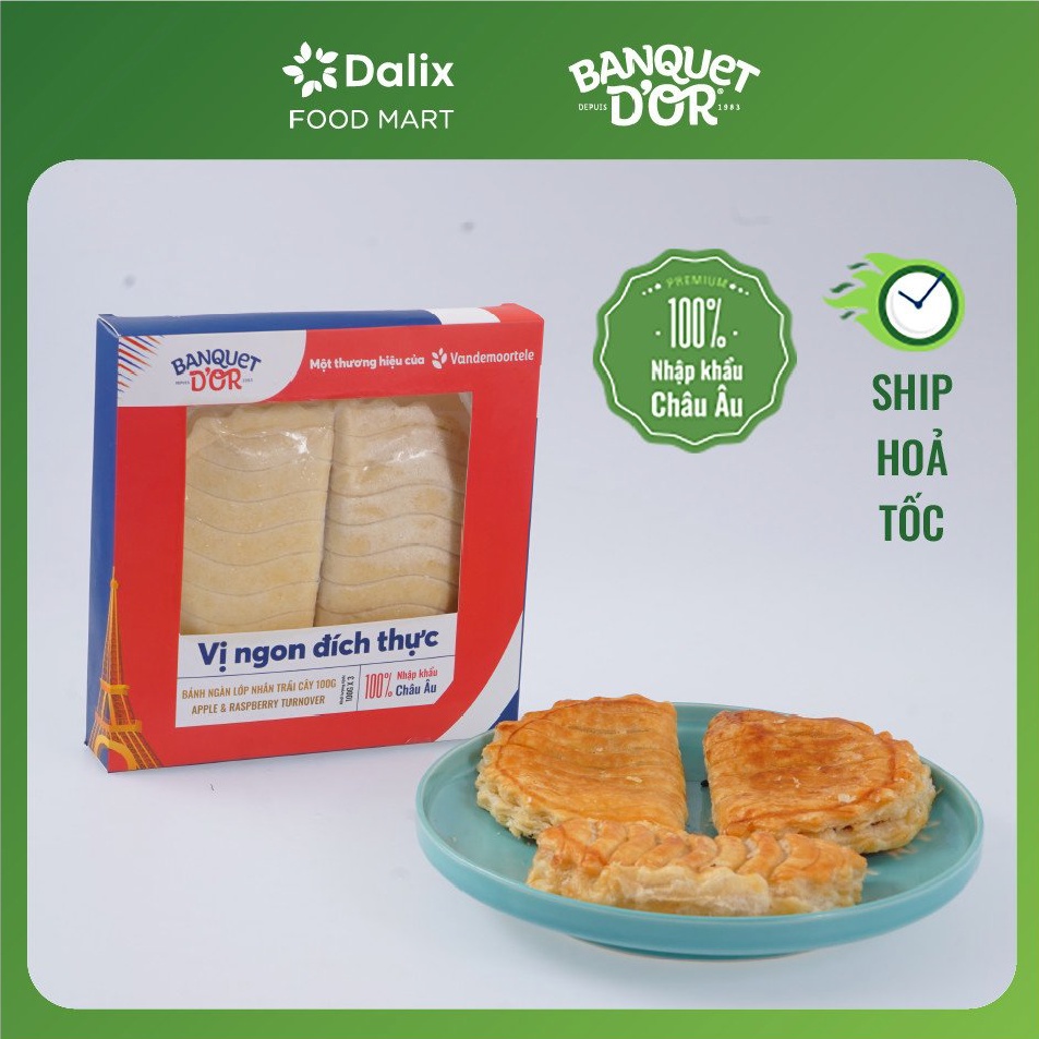 Set bánh ngàn lớp nhân trái cây nhập khẩu Pháp (nướng nồi chiên không dầu hoặc lò nướng)