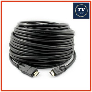 Cáp hdmi 20m tròn đen | dây hdmi 20m 4k