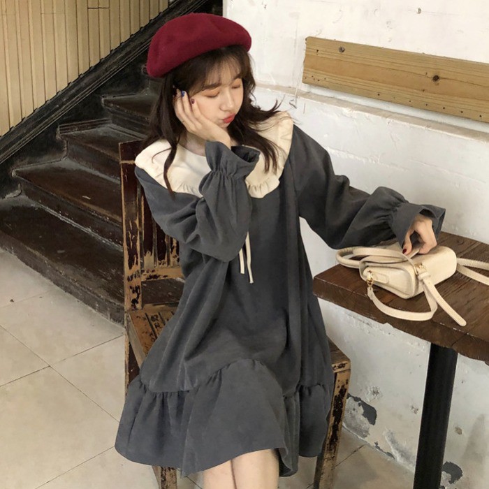 [ORDER] ĐẦM BABYDOLL NỮ TIỂU THƯ CỔ SEN ULZZANG - KÈM ẢNH THẬT CUỐI | BigBuy360 - bigbuy360.vn