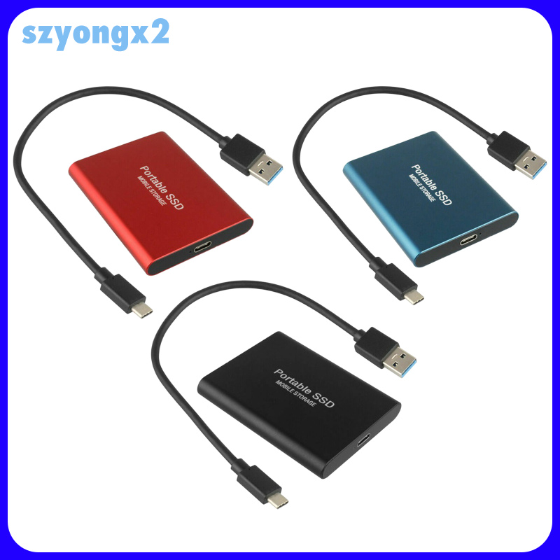 [Szyongx2] Metal 2.5\" USB 3.1 Gen-1 SSD External Storage Up to 1050 MB/s