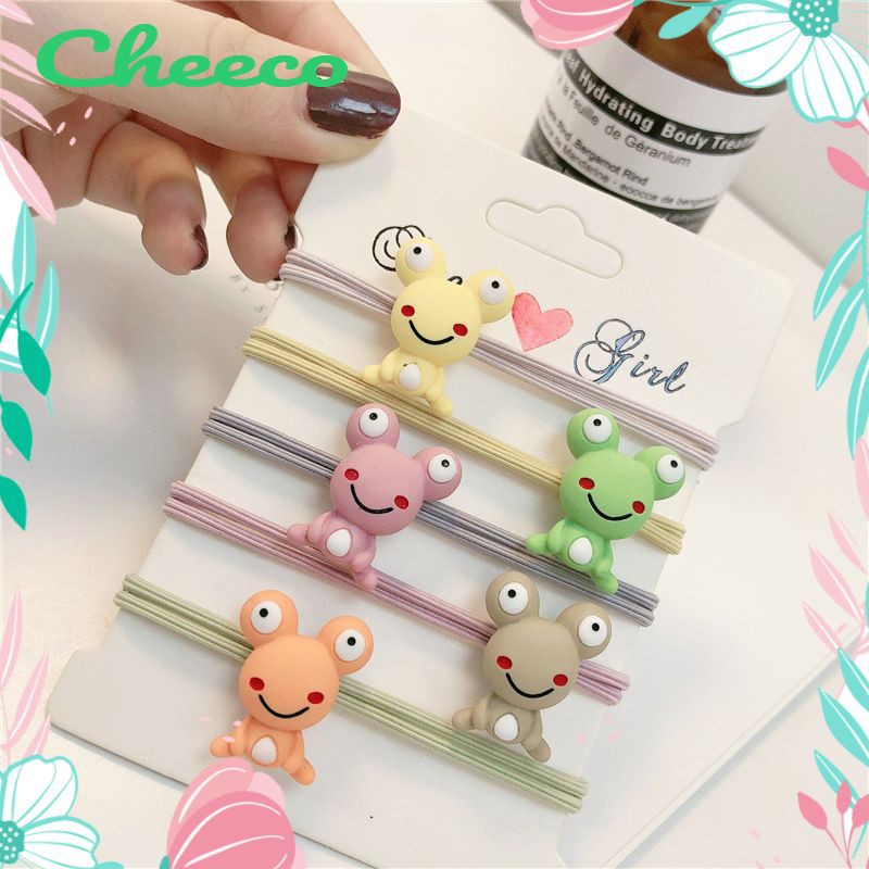 Dây buộc tóc hình ếch nhỏ cute
