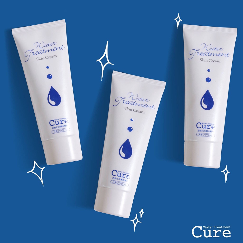 Kem dưỡng ẩm Cure Water Treatment Skin Cream 100g cho da ẩm mịn sáng da