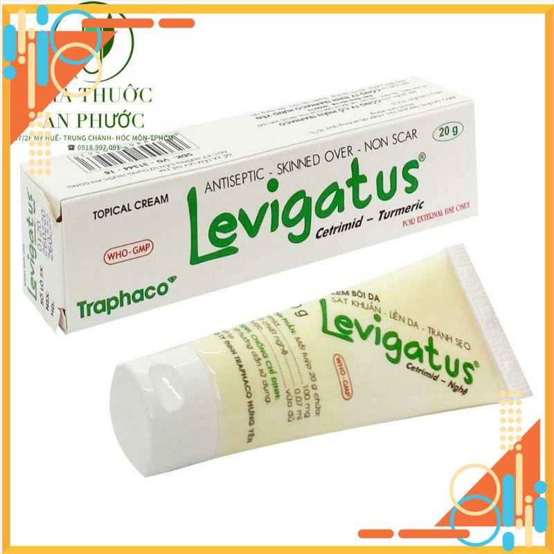 ✅ Levigatus_Kem Bôi Sát Khuẩn Liền Da Tránh Sẹo(20g)