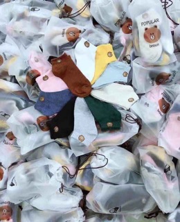🧣SET 10 VỚ GẤU BROWN