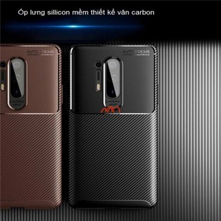 Ốp lưng mềm vân carbon OnePlus 8 Pro